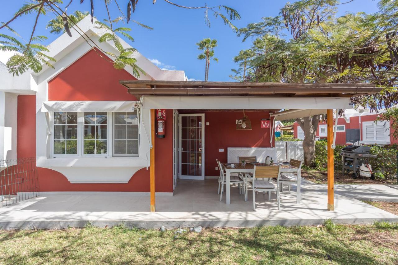 Lightbooking Tunos 73 Maspalomas Gran Jardin Y Barbacoa 外观 照片