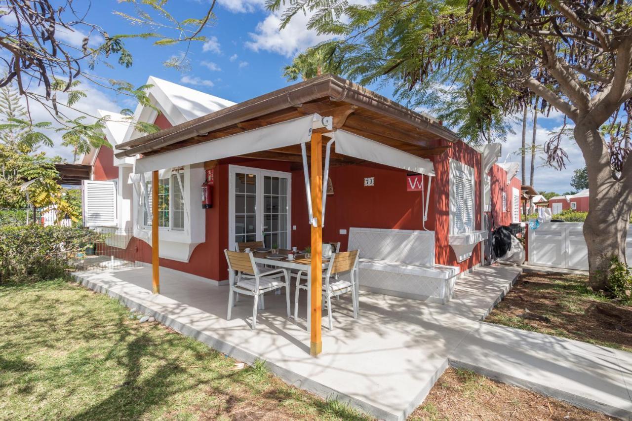Lightbooking Tunos 73 Maspalomas Gran Jardin Y Barbacoa 外观 照片