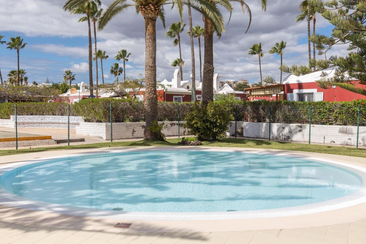 Lightbooking Tunos 73 Maspalomas Gran Jardin Y Barbacoa 外观 照片