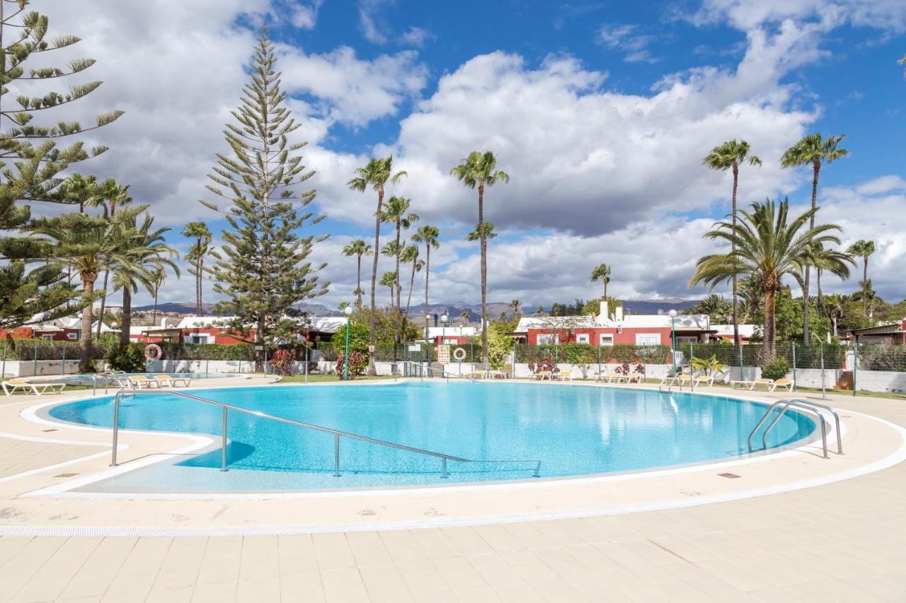 Lightbooking Tunos 73 Maspalomas Gran Jardin Y Barbacoa 外观 照片