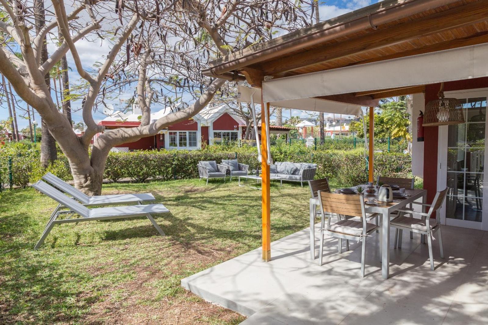 Lightbooking Tunos 73 Maspalomas Gran Jardin Y Barbacoa 外观 照片